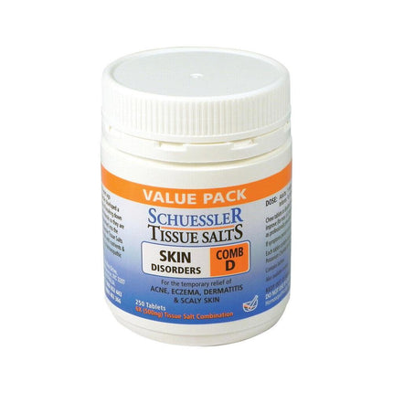 Martin & Pleasance Schuessler Tissue Salts Comb D 250 Tablets - OhYouLuckyDuck.com.au