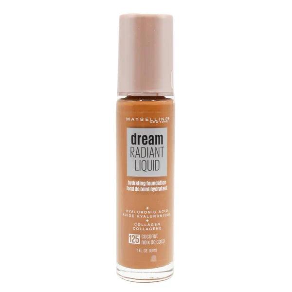 Maybelline Dream Radiant Liquid Foundation 30mL 125 Coconut - OhYouLuckyDuck.com.au