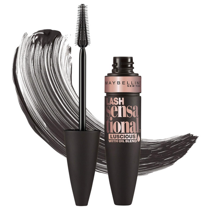 Maybelline Lash Sensational Luscious Blackest Black - OhYouLuckyDuck.com.au