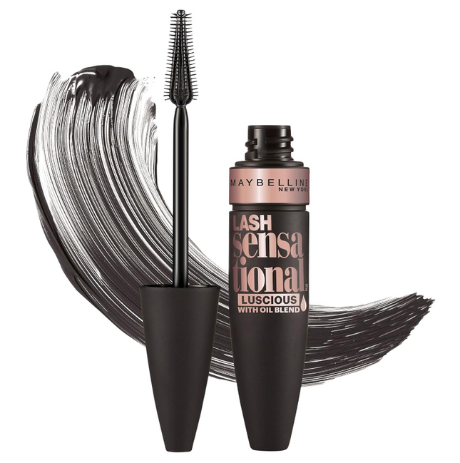 Maybelline Lash Sensational Luscious Blackest Black - OhYouLuckyDuck.com.au
