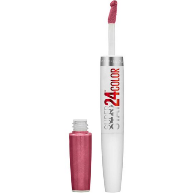 Maybelline Superstay 24hr Lip Color Timeless Rose 090 - OhYouLuckyDuck.com.au