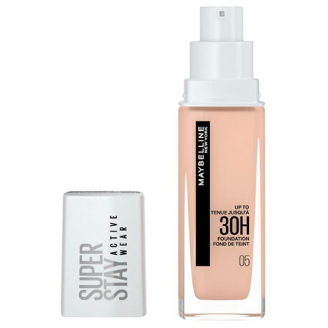 Maybelline Superstay Active Wear 30H Foundation 05 Light Beige - OhYouLuckyDuck.com.au