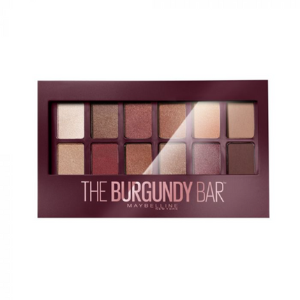 Maybelline The Burgundy Bar Eyeshadow Palette - OhYouLuckyDuck.com.au