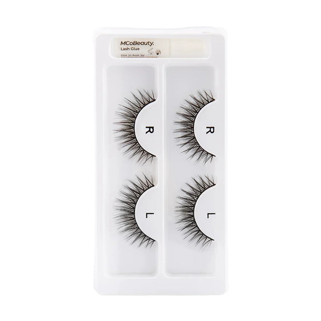MCoBeauty Longwear False Lashes Natural Ibiza Duo Set