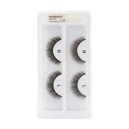 MCoBeauty Longwear Natural Mykonos False Lashes Duo Set