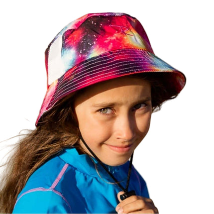 Radicool Microfibre Bucket Hat With Strap Star Small