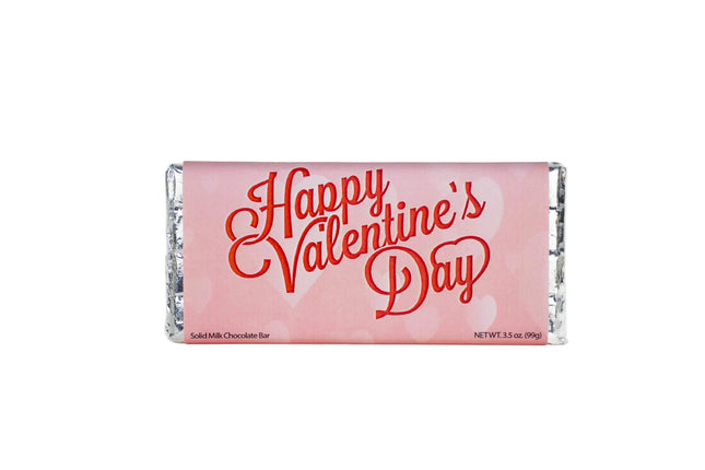 Ministry of Chocolate Milk Valentines Day Greeting Card Bar 100g