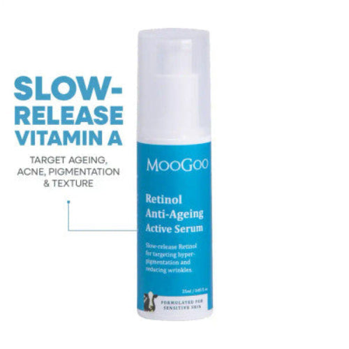 Moogo Retinol Anti Ageing Active Serum 25ml