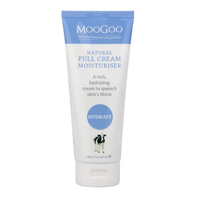 MooGoo Full Cream Moisturiser 200g - OhYouLuckyDuck.com.au