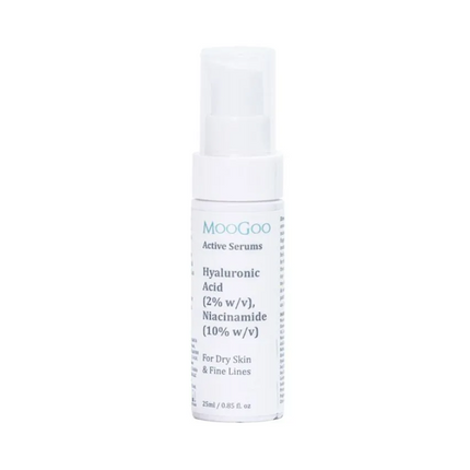 MooGoo Hyaluronic Acid, Niacinamide Active Serum 25ml - OhYouLuckyDuck.com.au