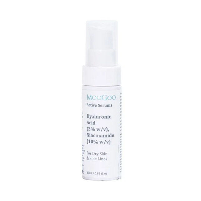 MooGoo Hyaluronic Acid, Niacinamide Active Serum 25ml - OhYouLuckyDuck.com.au