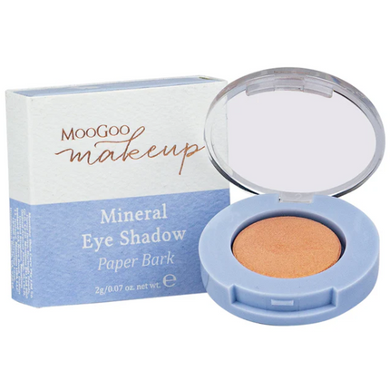 Moogoo Makeup Mineral Eyeshadow Paper Bark 2g - OhYouLuckyDuck.com.au