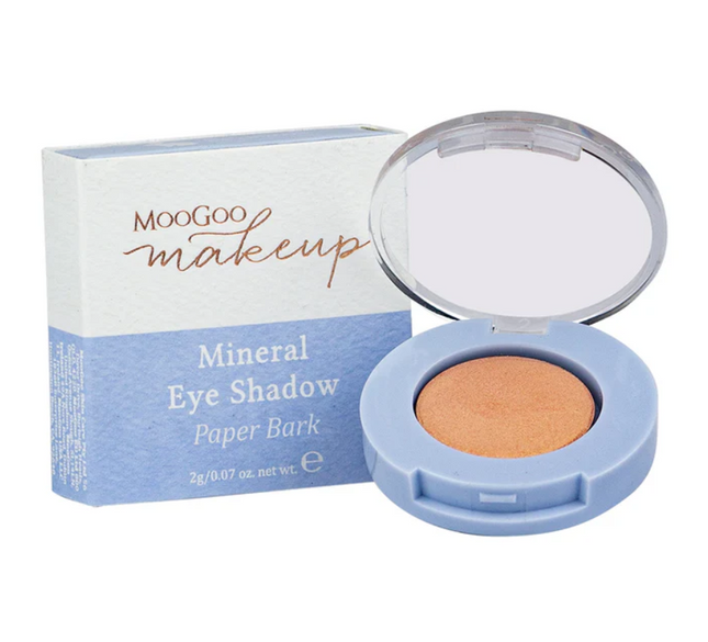 Moogoo Makeup Mineral Eyeshadow Paper Bark 2g - OhYouLuckyDuck.com.au