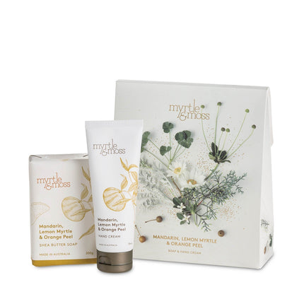 Myrtle & Moss Xmas Citrus Duet Hand Care Gift Set 200ML
