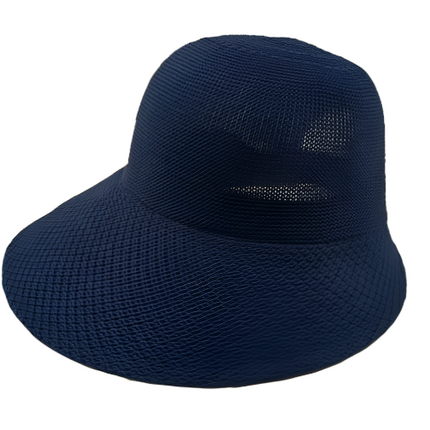 Radicool Knit Visor Navy One Size