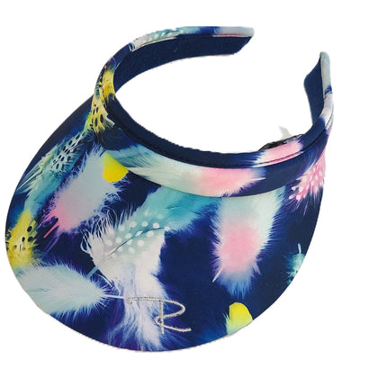 Radicool Feather Lightweight Visor for Sun Protection in Navy Black