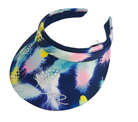 Radicool Feather Lightweight Visor for Sun Protection in Navy Black