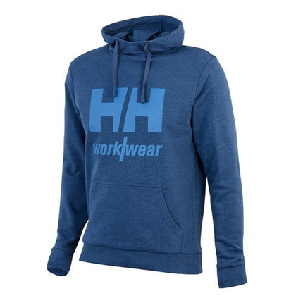 Helly Hansen Logo Hoodie Deep Steel Melange