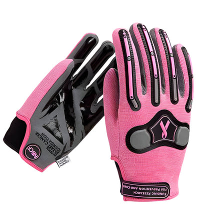 NBCF Mechanics Glove Pink