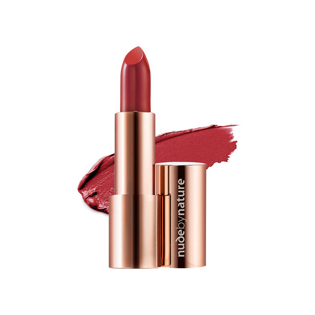 Nude by Nature Moisture Shine Lipstick 08 Garnet - OhYouLuckyDuck.com.au