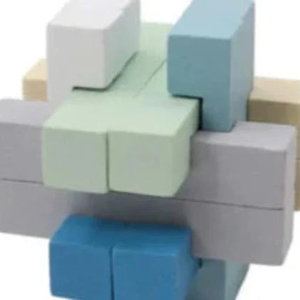 Calm & Breezy Wooden Brain Teaser 3D Puzzle (12)