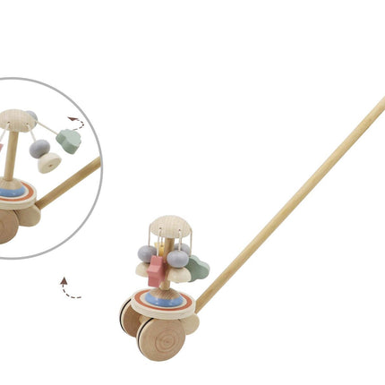 Calm & Breezy Push Along Spin Carosel