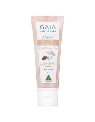 Gaia Probiotic Toothpaste Fruit Smoothie 50G - OhYouLuckyDuck.com.au