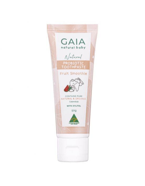 Gaia Probiotic Toothpaste Fruit Smoothie 50G - OhYouLuckyDuck.com.au