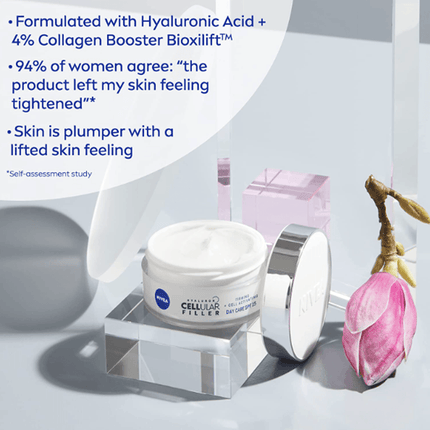 NIVEA Cellular Hyaluron Filler Day Cream SPF15 50ml - OhYouLuckyDuck.com.au