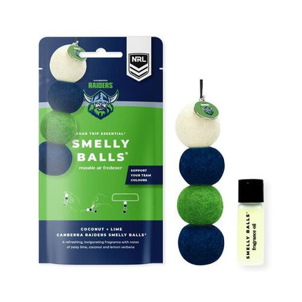 Smelly Balls Set Canberra Raiders