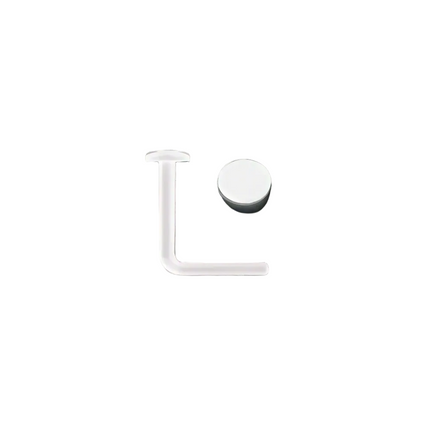 Rossan Acrylic Nose Retainer Bent Disc NS4044