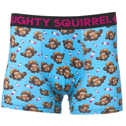 Naughty Squirrel 4" Gym Mid-Length Trunk