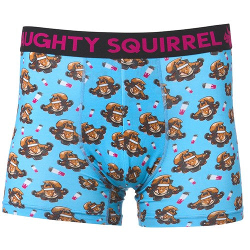Naughty Squirrel 4" Gym Mid-Length Trunk