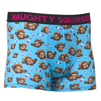 Naughty Squirrel 4" Gym Mid-Length Trunk