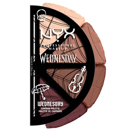 Nyx Professional Makeup Wednesday Stained Glass Contour Palette