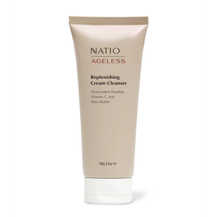 Natio Ageless Replenishing Cream Cleanser - OhYouLuckyDuck.com.au