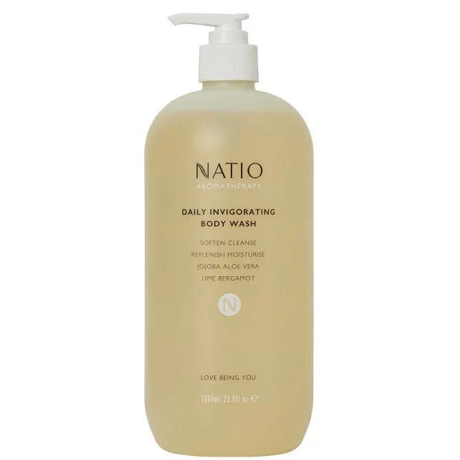 Natio Aromatherapy Daily Invigorating Body Wash 1L - OhYouLuckyDuck.com.au