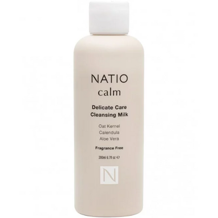 Natio Calm Delicate Care Cleansing Milk 200ml - OhYouLuckyDuck.com.au