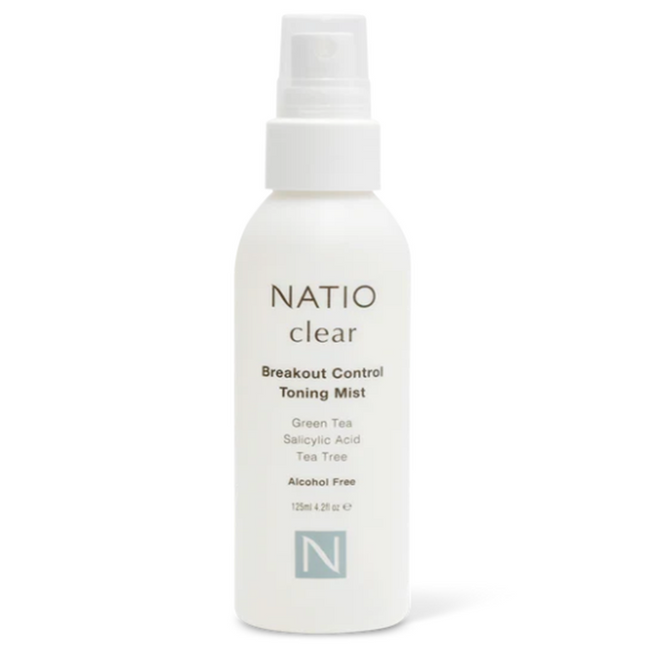 Natio Clear Breakout Control Toning Mist 125ml - OhYouLuckyDuck.com.au