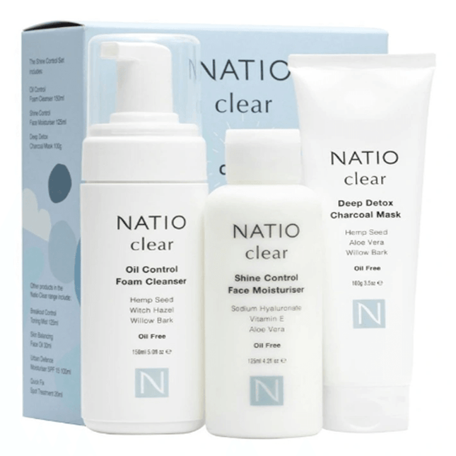 Natio Clear Shine Control Starter Set - OhYouLuckyDuck.com.au