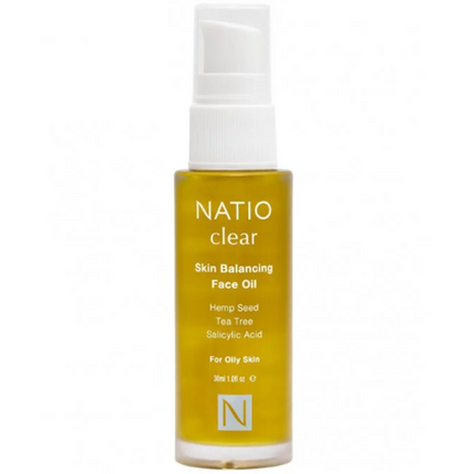 Natio Clear Skin Balancing Face Oil 30ml - OhYouLuckyDuck.com.au