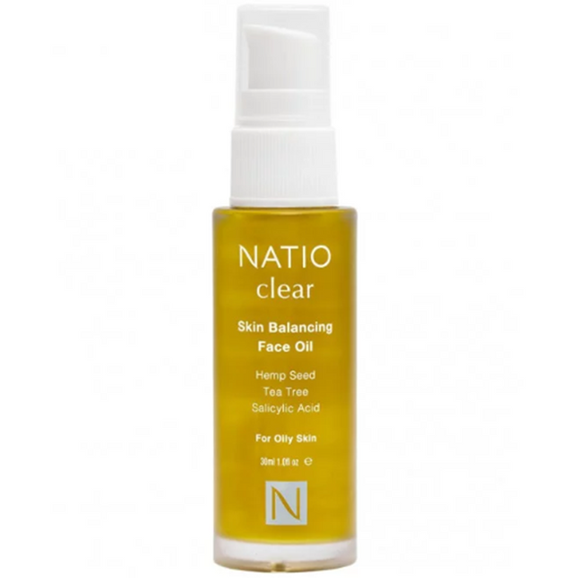 Natio Clear Skin Balancing Face Oil 30ml - OhYouLuckyDuck.com.au