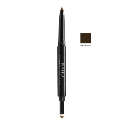 Natio Mechanical Eyebrow Duo Dark Brown - OhYouLuckyDuck.com.au