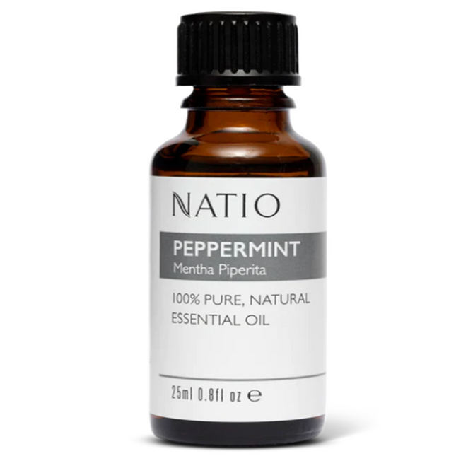 Natio Peppermint Essential Oil 25ml - OhYouLuckyDuck.com.au