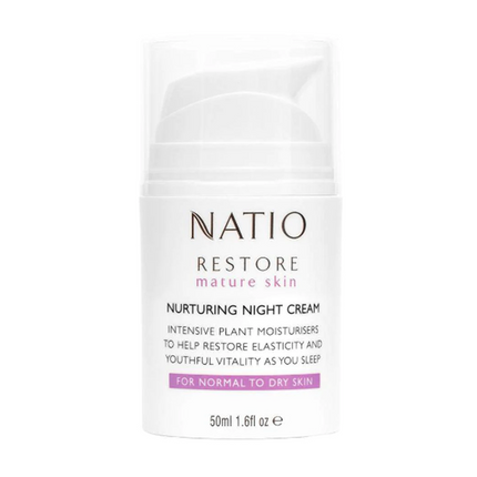 Natio Restore Nurturing Night Cream 50ml - OhYouLuckyDuck.com.au