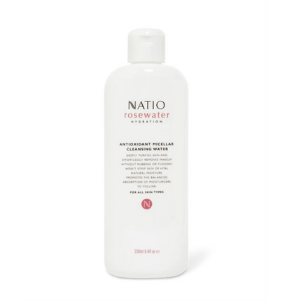 Natio Rosewater Hydration Antioxidant Micellar Water 250ml - OhYouLuckyDuck.com.au