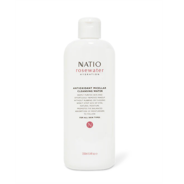 Natio Rosewater Hydration Antioxidant Micellar Water 250ml - OhYouLuckyDuck.com.au