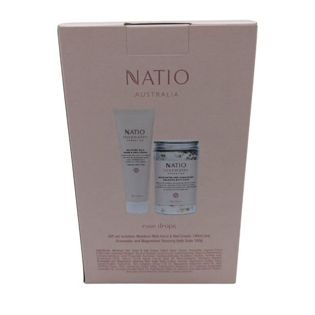 Natio Rosewater Hydration Gift Set Christmas 21