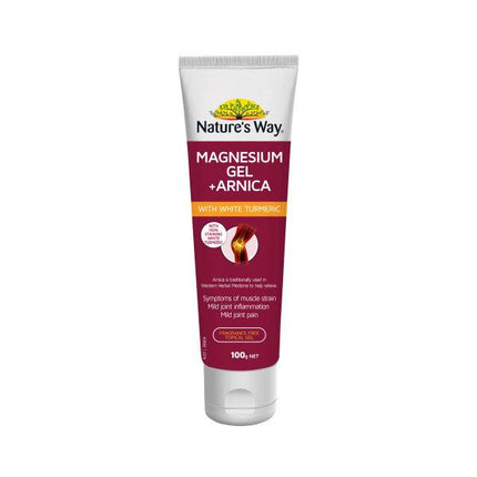 Nature's Way Magnesium Gel + Arnica 100g - OhYouLuckyDuck.com.au