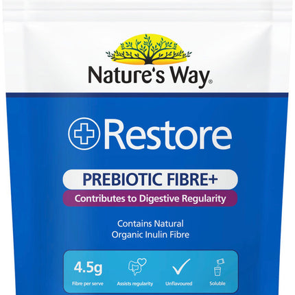 Nature’s Way Restore Probiotic Fiber 150g Powder - OhYouLuckyDuck.com.au